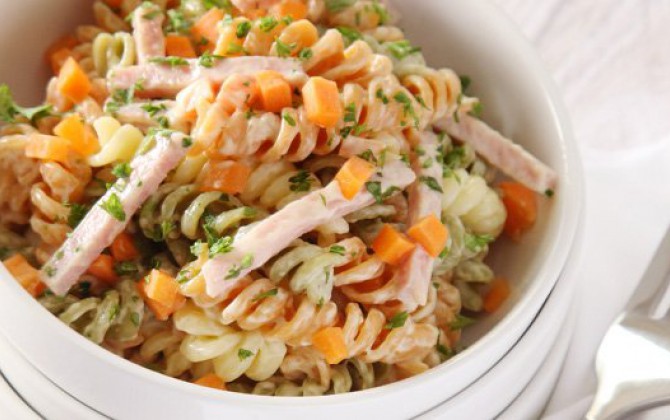 Recept driekleuren pastasalade Grand'Italia